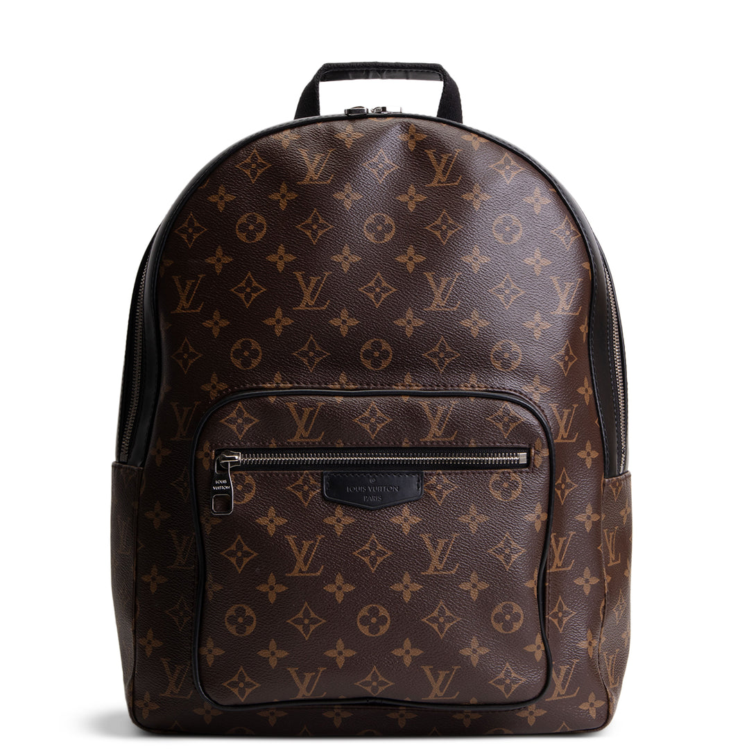 LOUIS VUITTON Josh Backpack Macassar Monogram