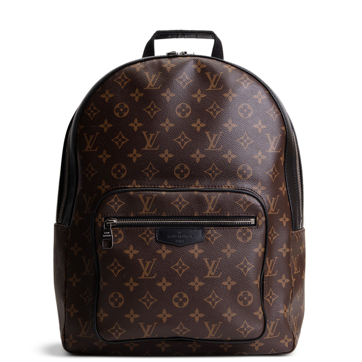 LOUIS VUITTON Josh Backpack Macassar Monogram