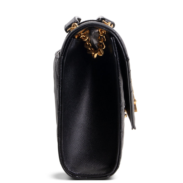 SAINT LAURENT Grain de Poudre Triquilt Medium Envelope Bag