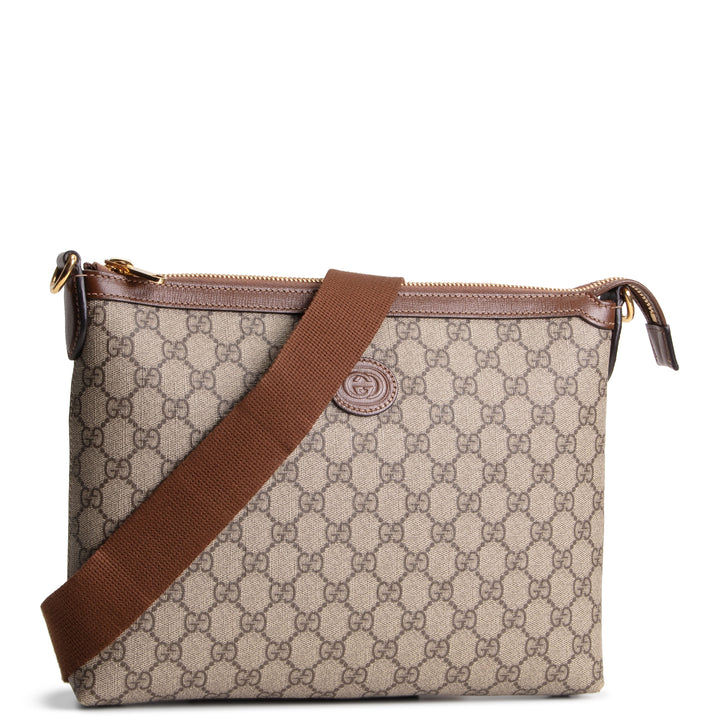 GUCCI GG Supreme Interlocking G Messenger