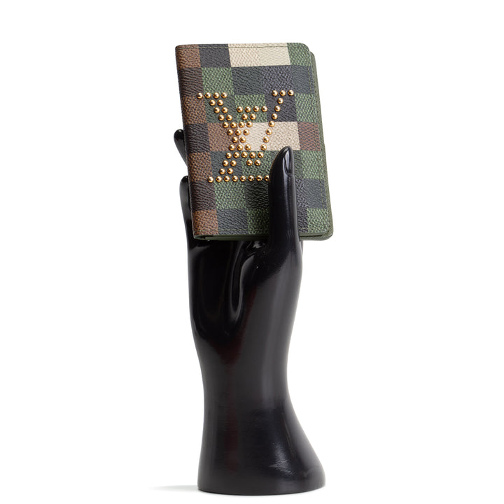LOUIS VUITTON Damoflage Studded Pocket Organizer