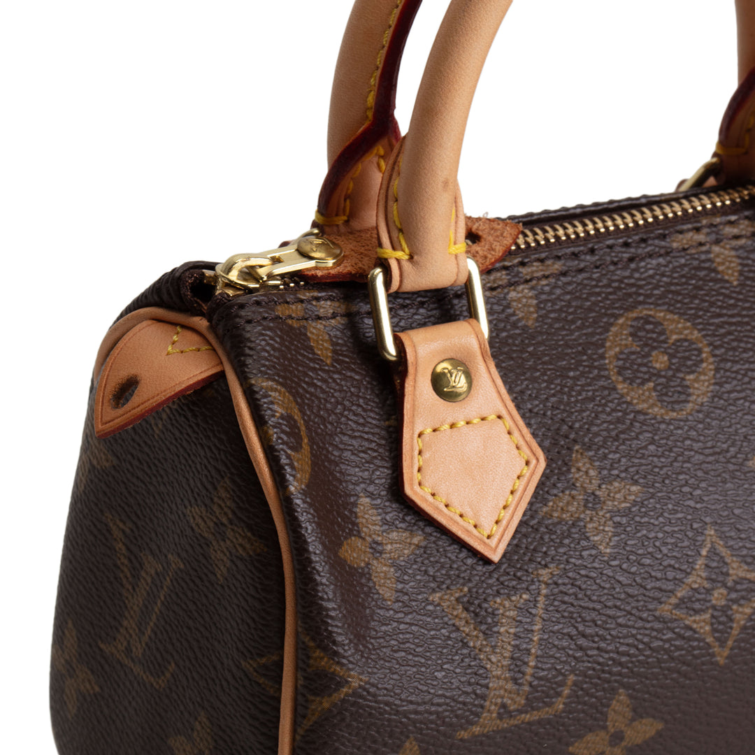 LOUIS VUITTON Monogram Speedy Nano