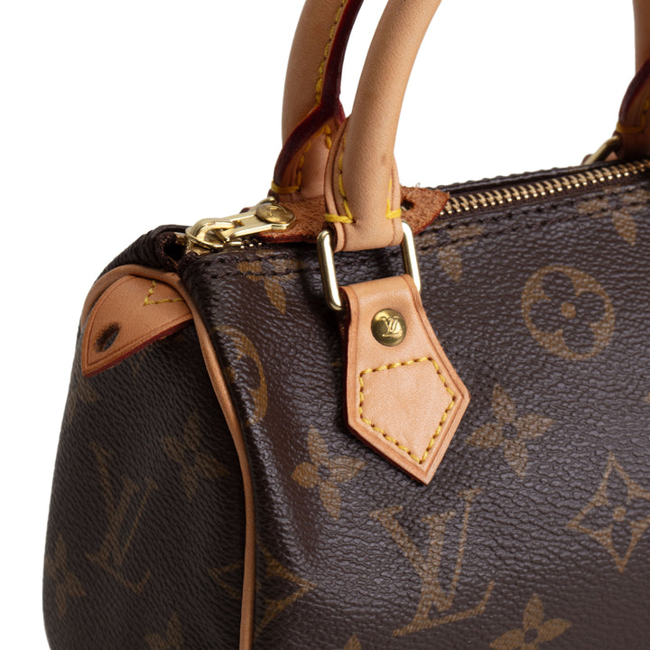 LOUIS VUITTON Monogram Speedy Nano