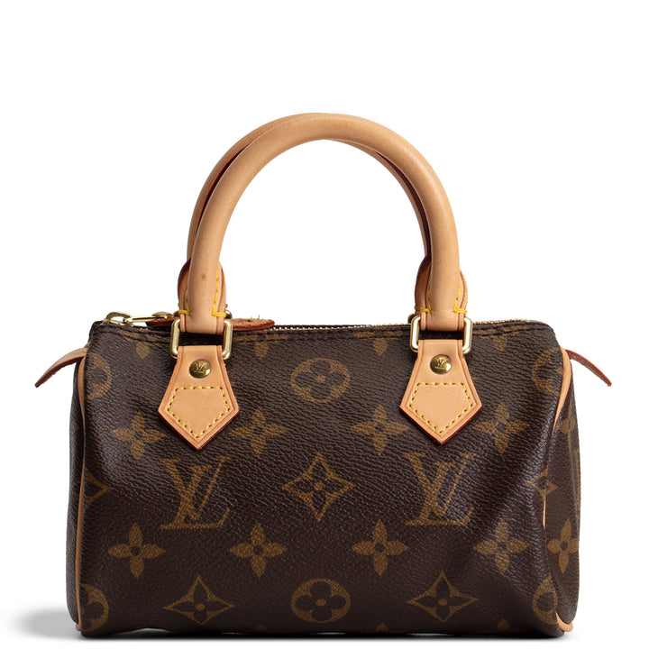 LOUIS VUITTON Monogram Speedy Nano