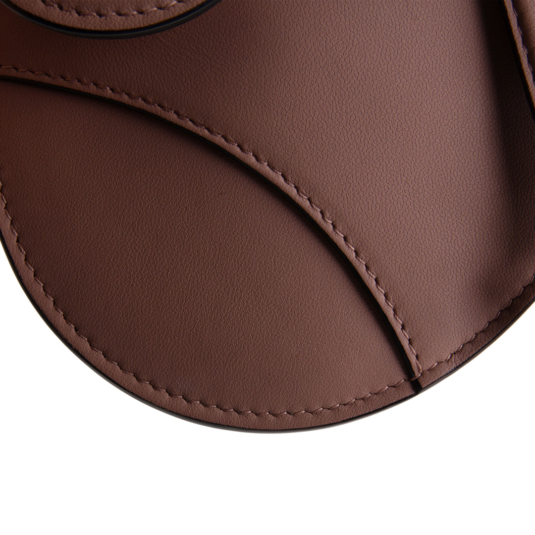 DIOR Ultramatte Leather Saddle Belt Bag - Nude