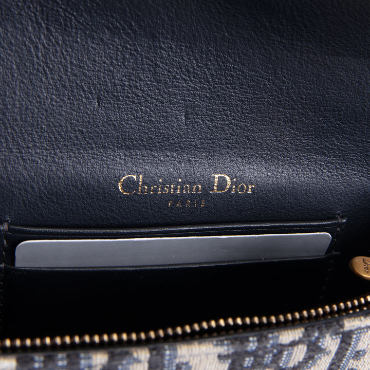 DIOR Oblique Jacquard Saddle Belt Bag