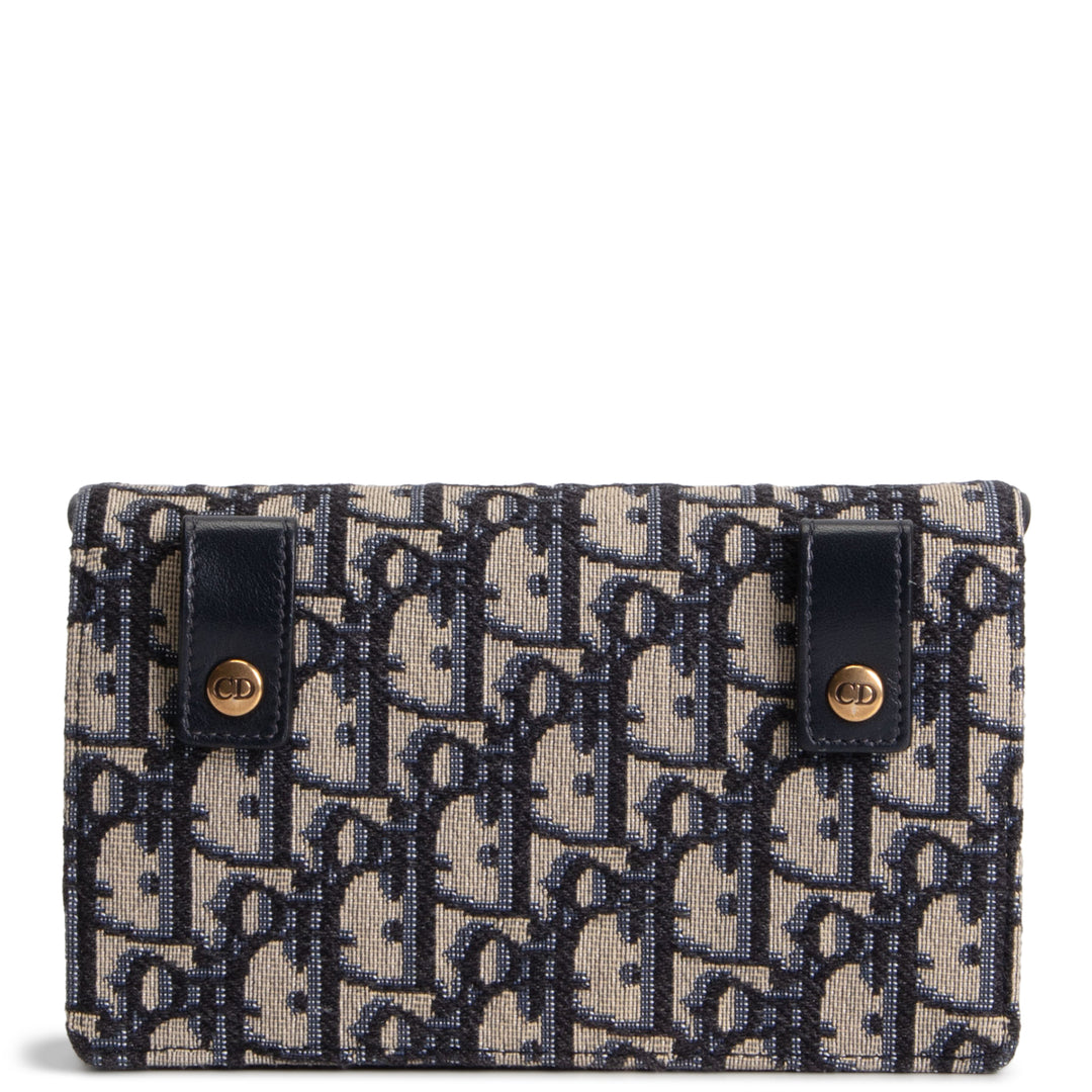 DIOR Oblique Jacquard Saddle Belt Bag