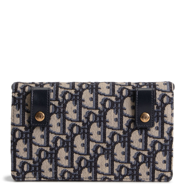 DIOR Oblique Jacquard Saddle Belt Bag