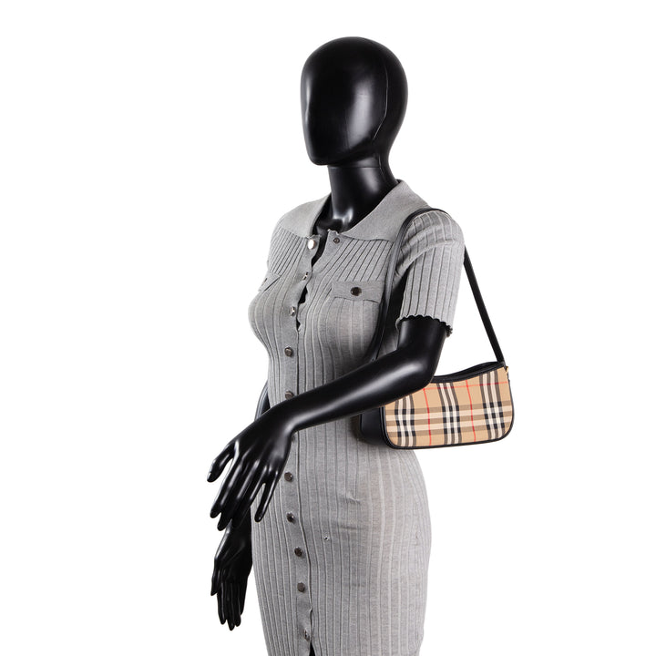BURBERRY House Check Shoulder Bag