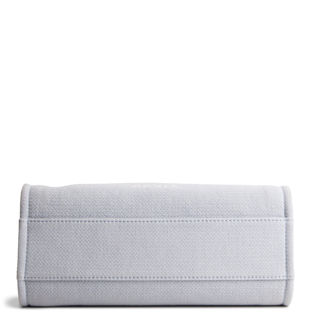 CHANEL Deauville Shoulder Bag w/ Pouch - Grey