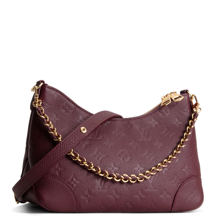 LOUIS VUITTON Monogram Empreinte Boulogne PM - Wine
