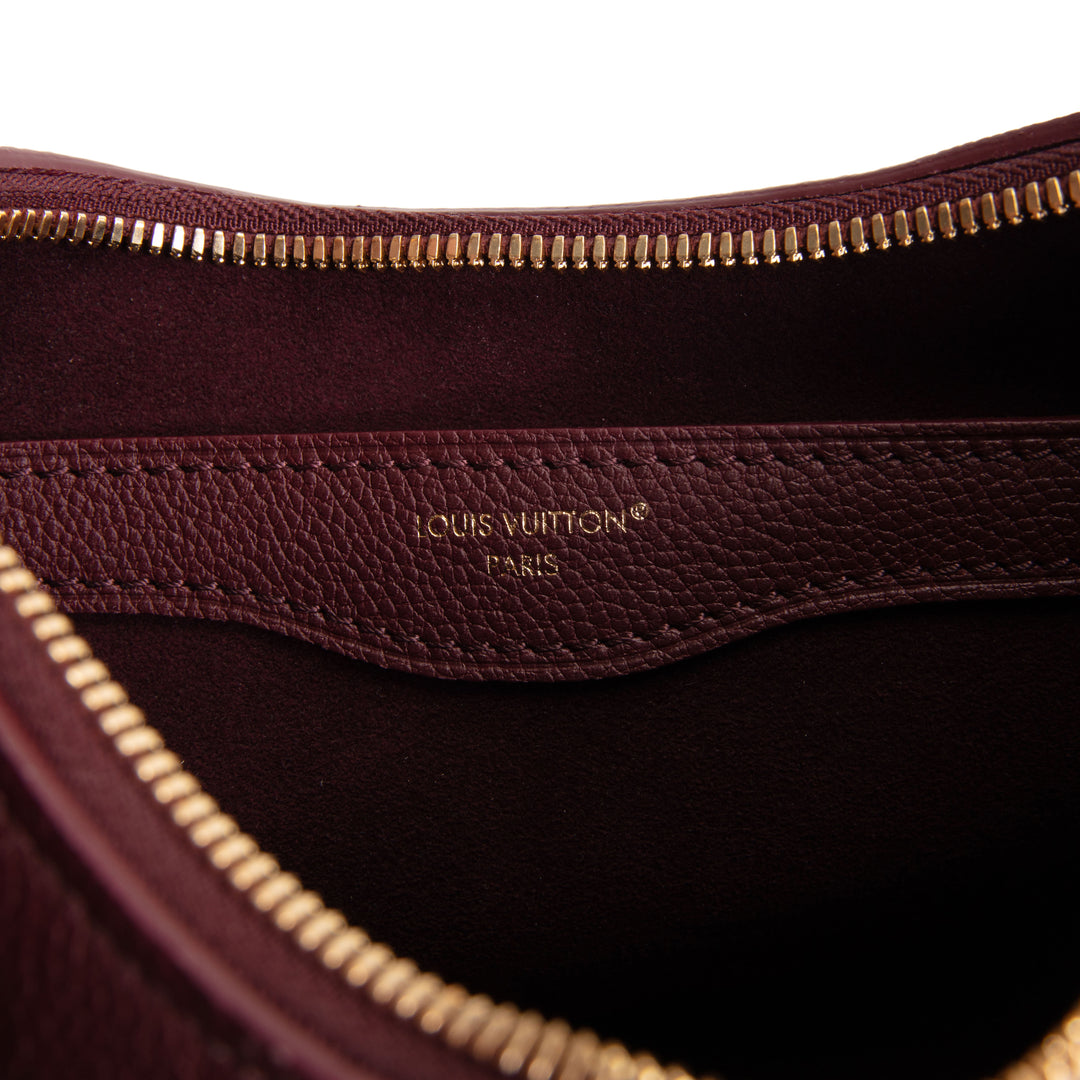 LOUIS VUITTON Monogram Empreinte Boulogne PM - Wine