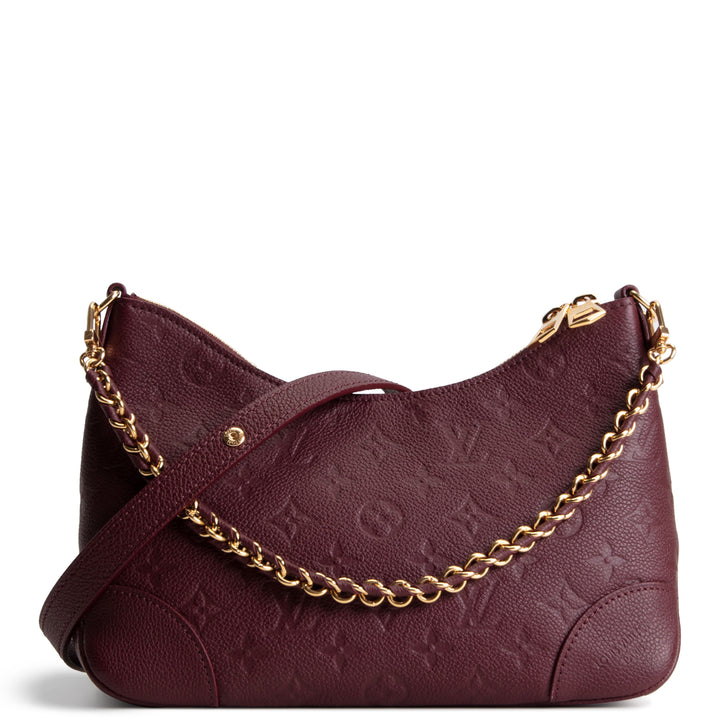 LOUIS VUITTON Monogram Empreinte Boulogne PM - Wine