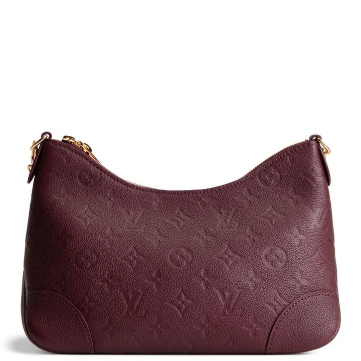 LOUIS VUITTON Monogram Empreinte Boulogne PM - Wine