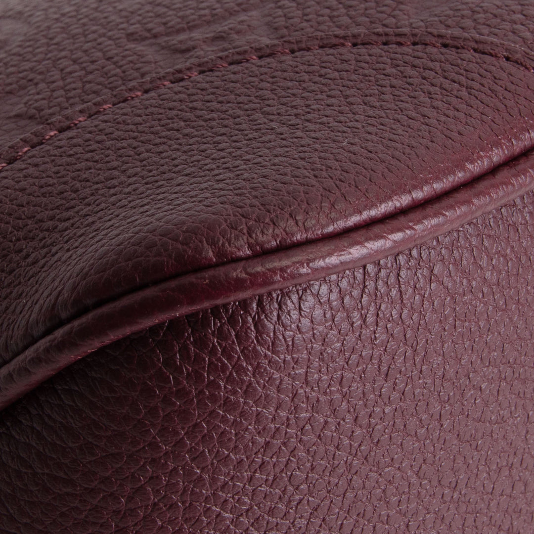LOUIS VUITTON Monogram Empreinte Boulogne PM - Wine
