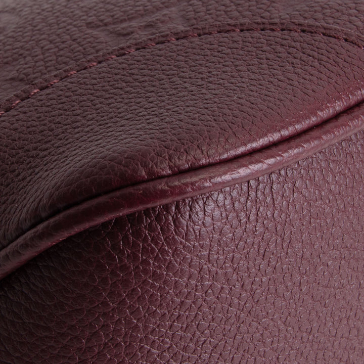LOUIS VUITTON Monogram Empreinte Boulogne PM - Wine