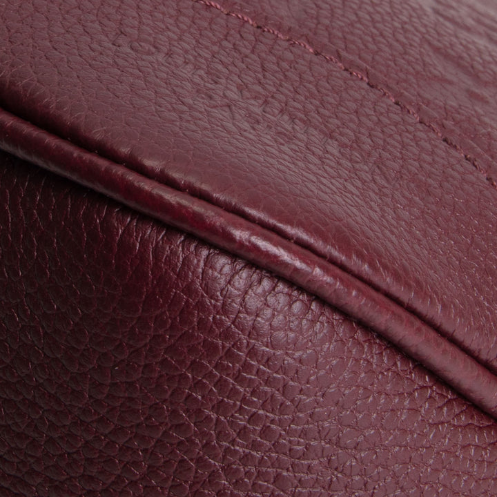 LOUIS VUITTON Monogram Empreinte Boulogne PM - Wine