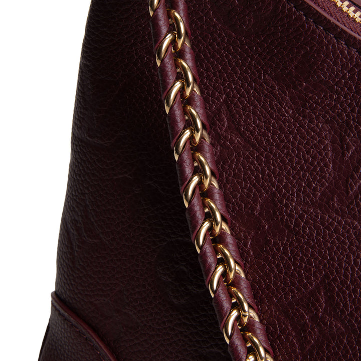 LOUIS VUITTON Monogram Empreinte Boulogne PM - Wine