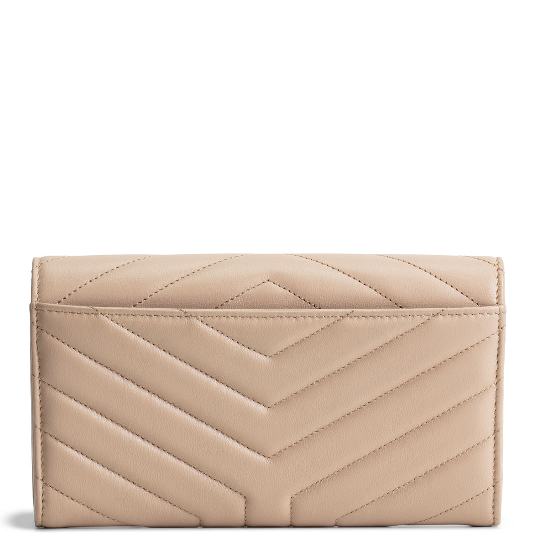SAINT LAURENT Continental V-Flap Wallet OUTLET FINAL SALE