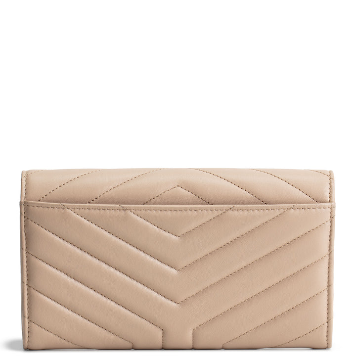 SAINT LAURENT Continental V-Flap Wallet OUTLET FINAL SALE