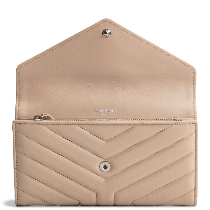 SAINT LAURENT Continental V-Flap Wallet OUTLET FINAL SALE