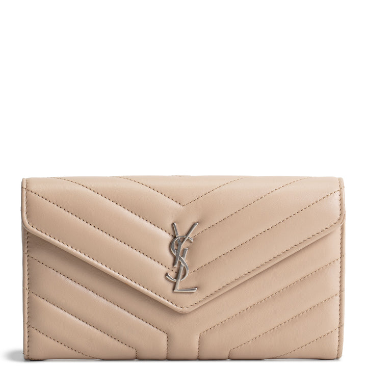 SAINT LAURENT Continental V-Flap Wallet OUTLET FINAL SALE