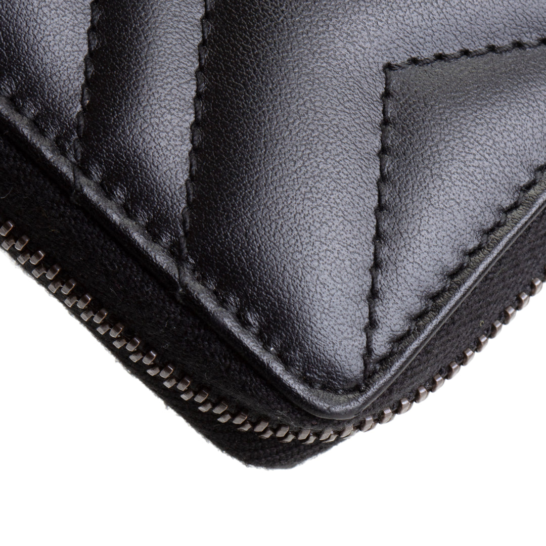 GUCCI GG Marmont Zip Around Wallet