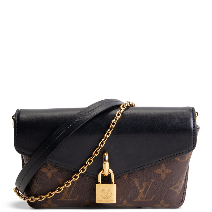 LOUIS VUITTON Padlock on Strap Monogram OUTLET FINAL SALE