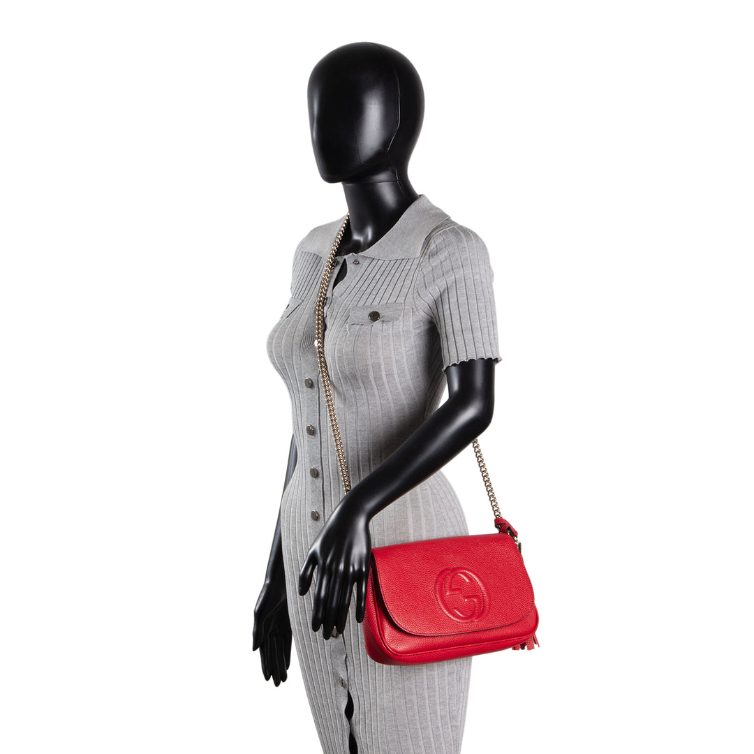 GUCCI Soho Chain Flap Bag