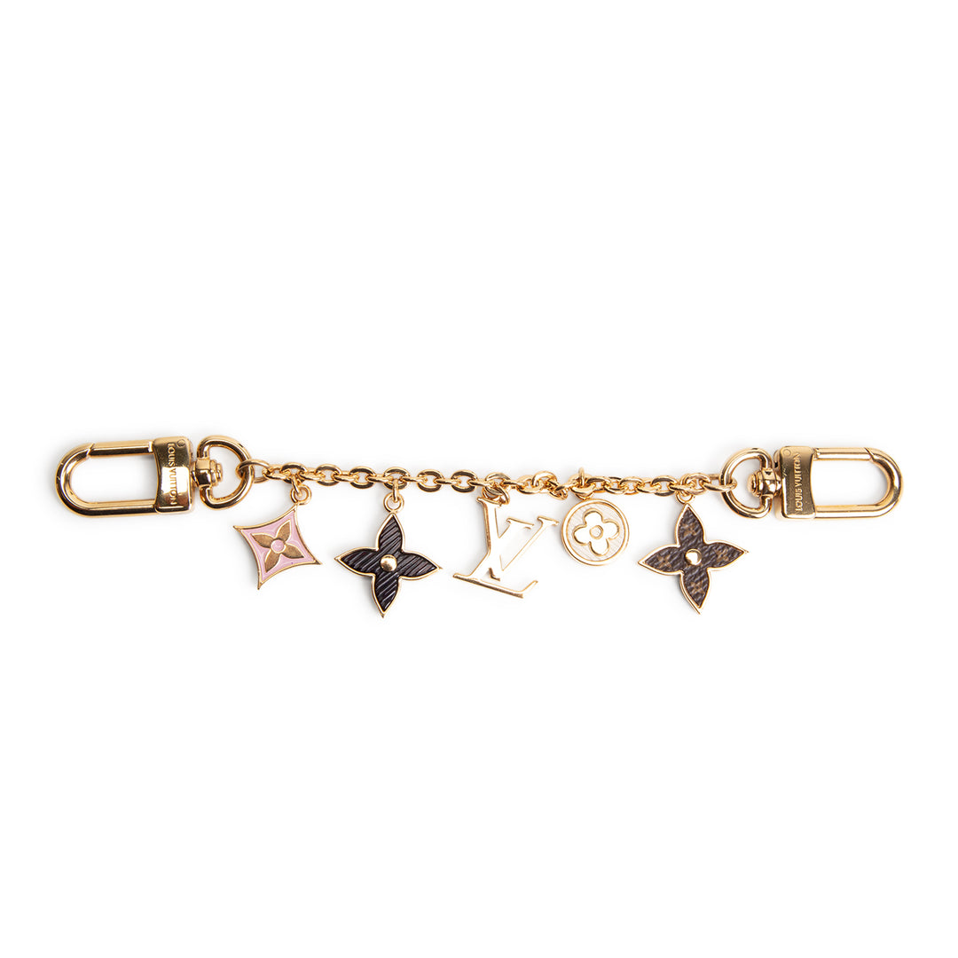 LOUIS VUITTON Fleur de Monogram Bag Charm