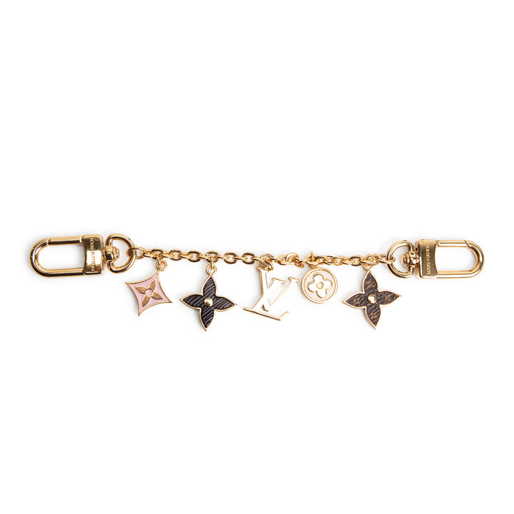 LOUIS VUITTON Fleur de Monogram Bag Charm