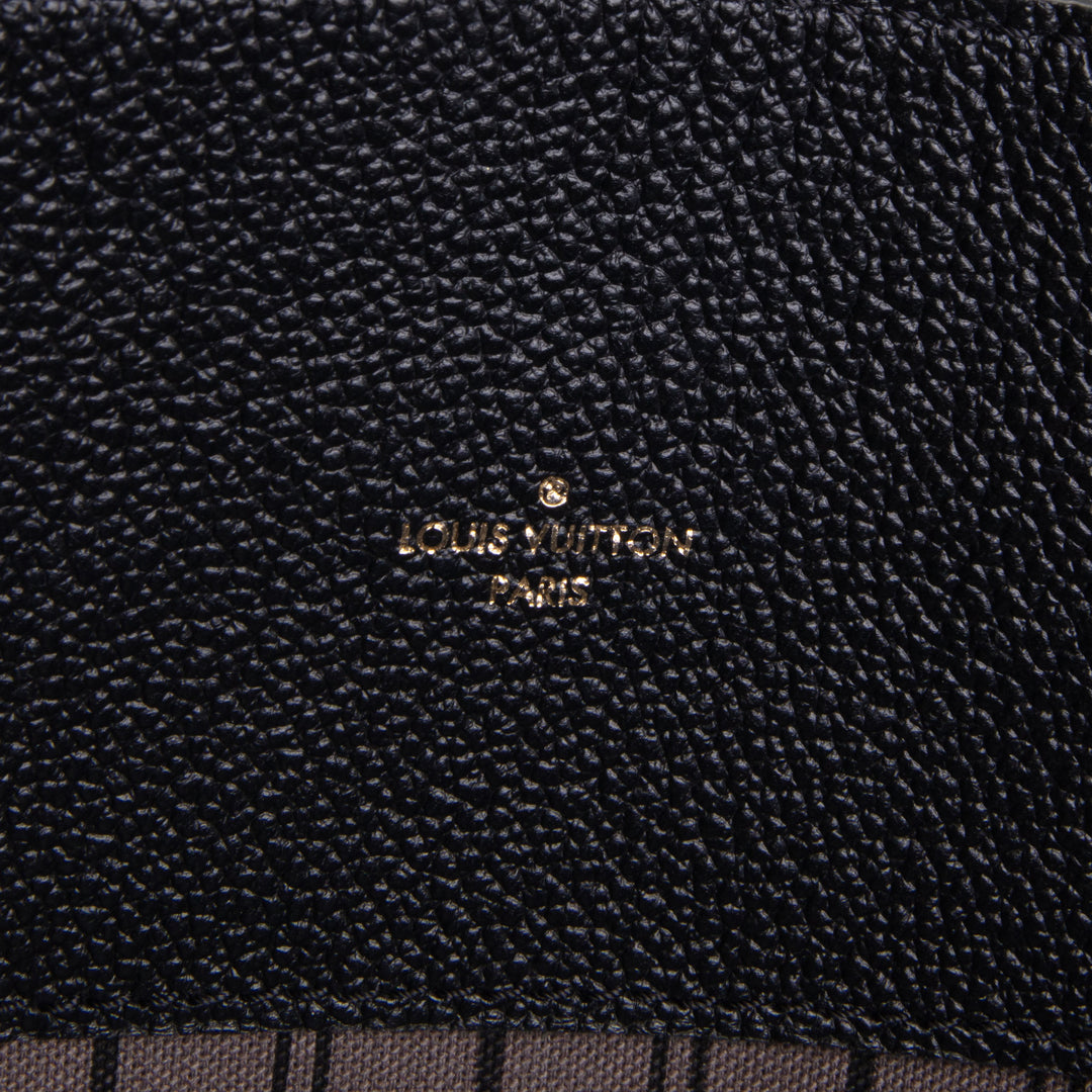 LOUIS VUITTON Monogram Empreinte Melie Hobo - Black
