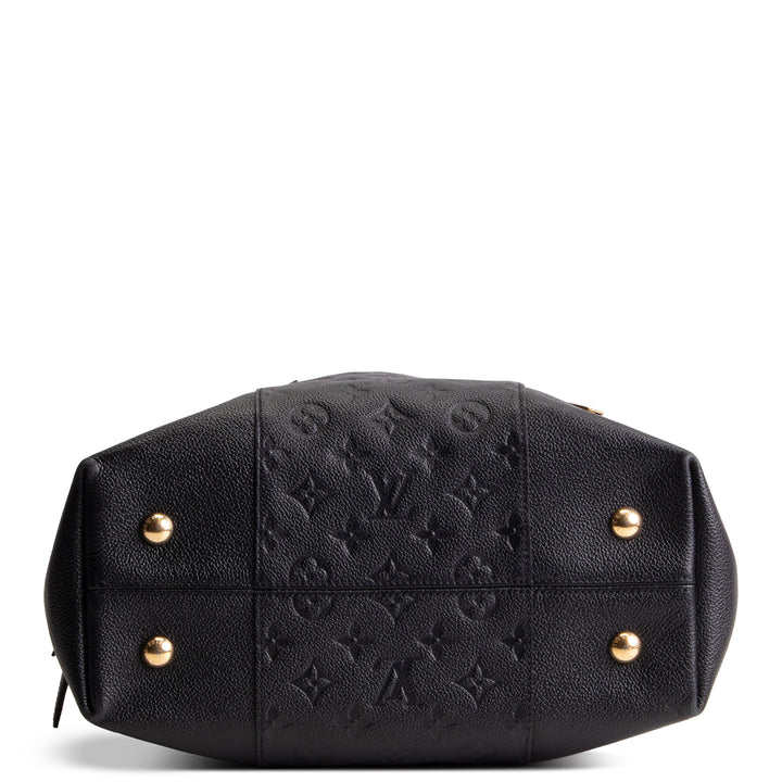 LOUIS VUITTON Monogram Empreinte Melie Hobo - Black