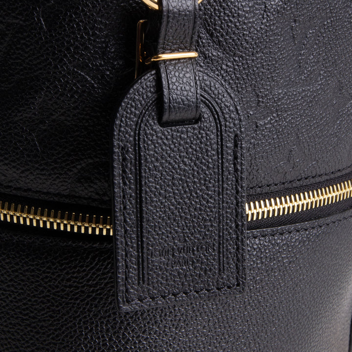LOUIS VUITTON Monogram Empreinte Melie Hobo - Black