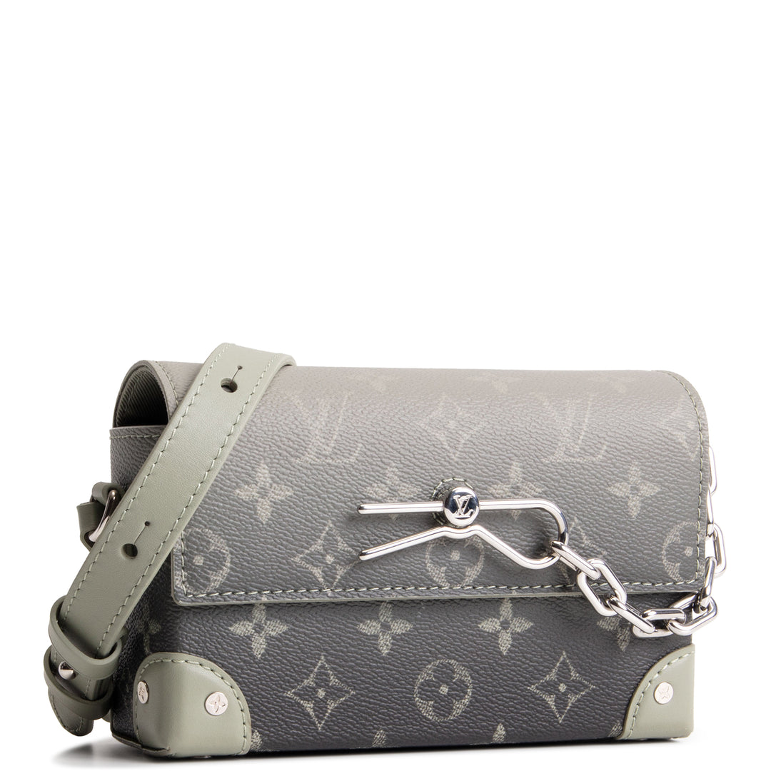 LOUIS VUITTON Monogram Mini Steamer Wearable Wallet - Green