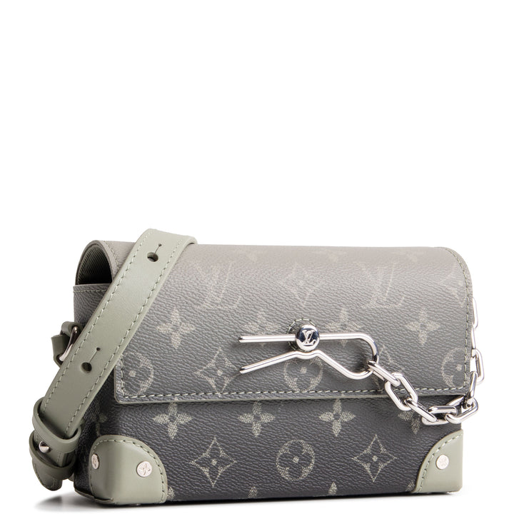 LOUIS VUITTON Monogram Mini Steamer Wearable Wallet - Green