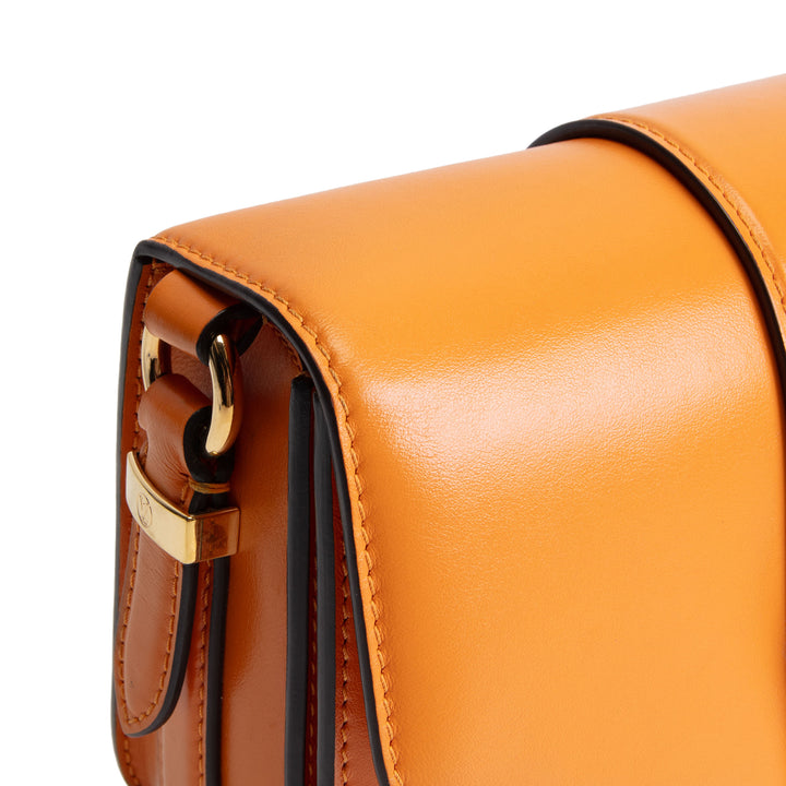 LOUIS VUITTON Smooth Calfskin Pont 9 Shoulder Bag - Mustard Yellow OUTLET FINAL SALE
