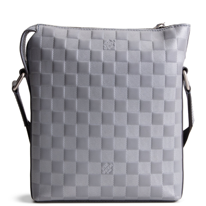 LOUIS VUITTON Damier Infini Discovery Messenger BB - Silver