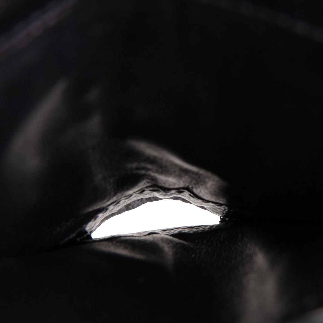 SAINT LAURENT Cassandre Trifold Wallet - Black