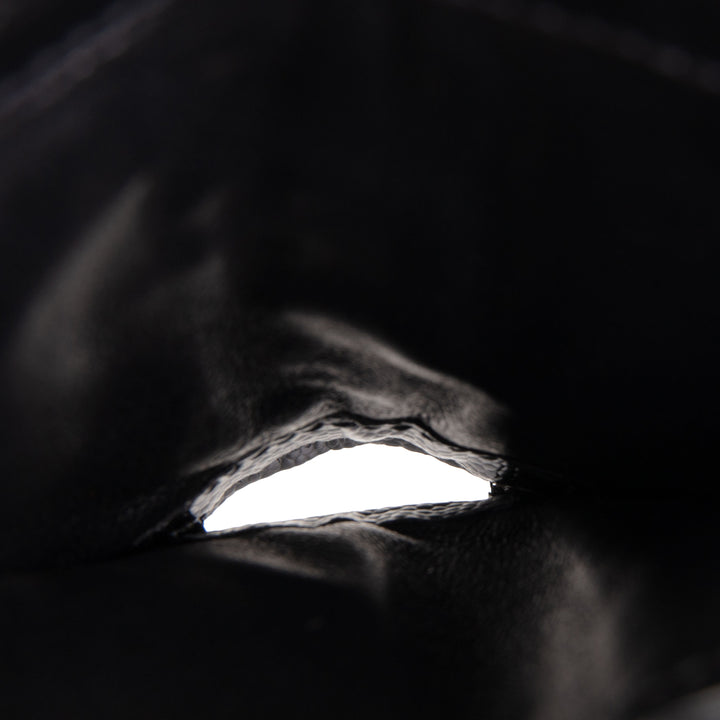 SAINT LAURENT Cassandre Trifold Wallet - Black