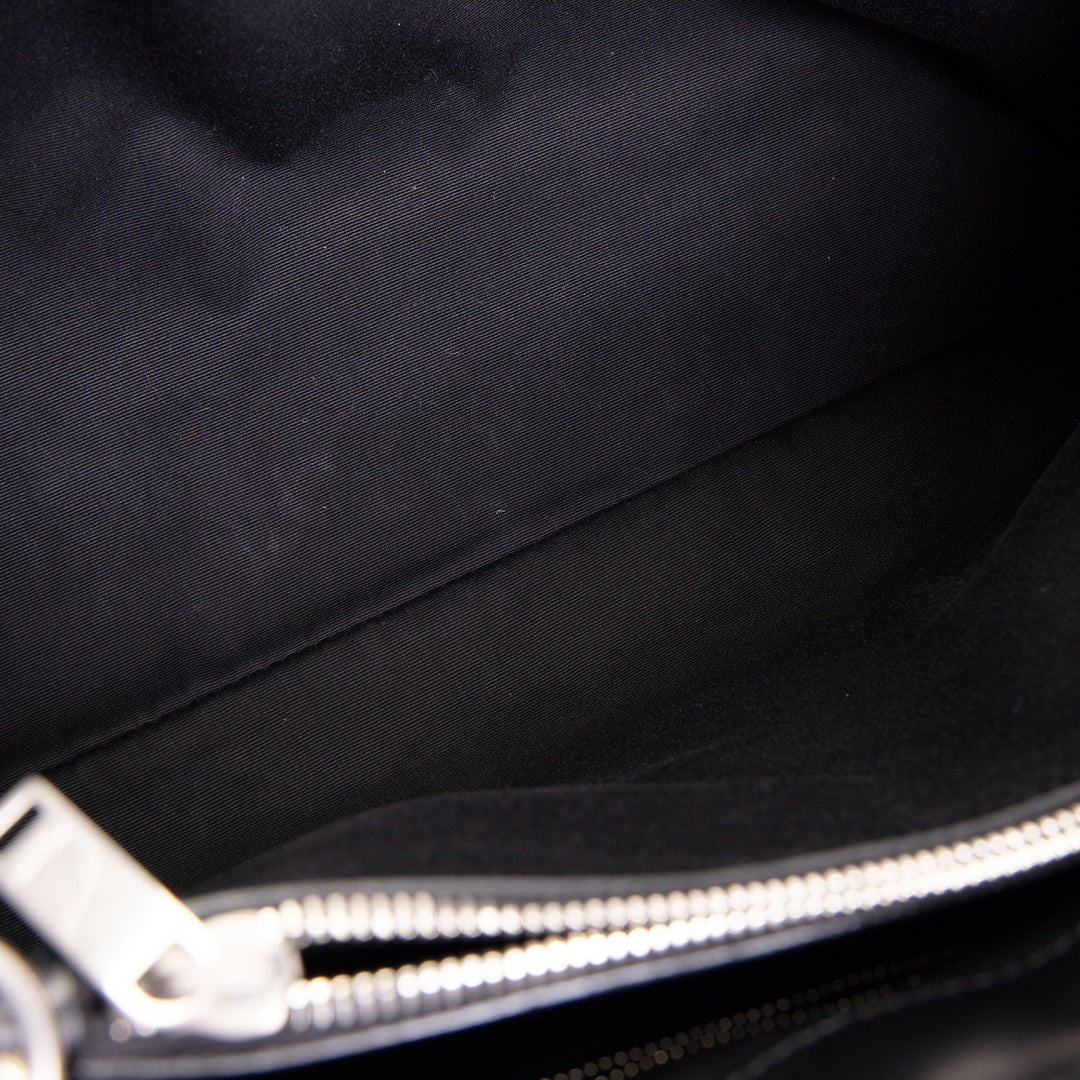 SAINT LAURENT Large Loulou Shoulder Bag - Black