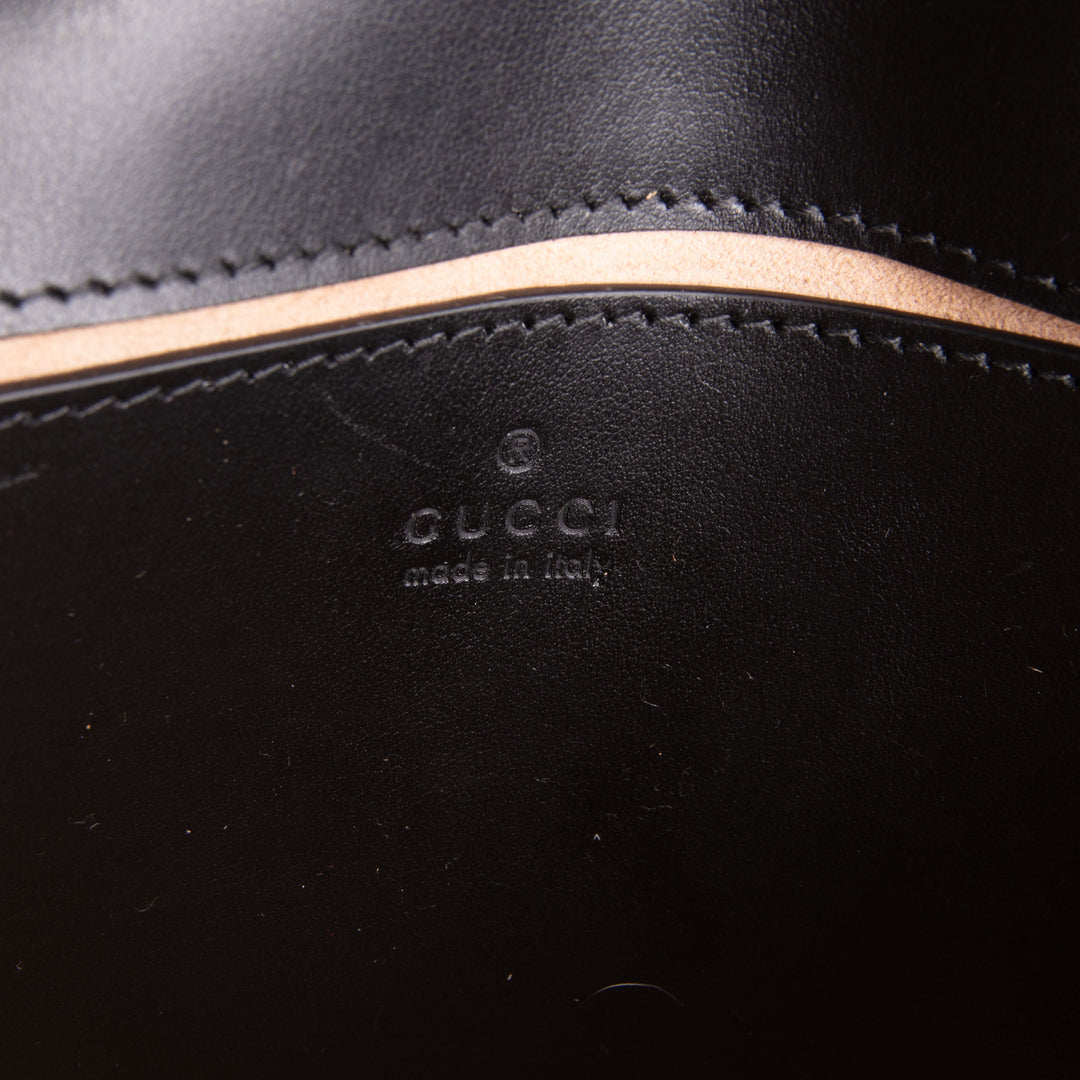 GUCCI Small GG Marmont Shoulder Bag - Black