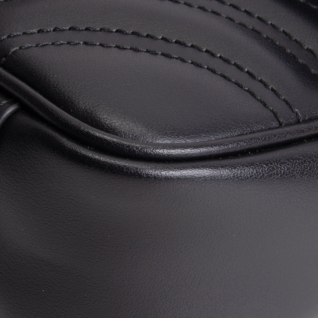 GUCCI Small GG Marmont Shoulder Bag - Black