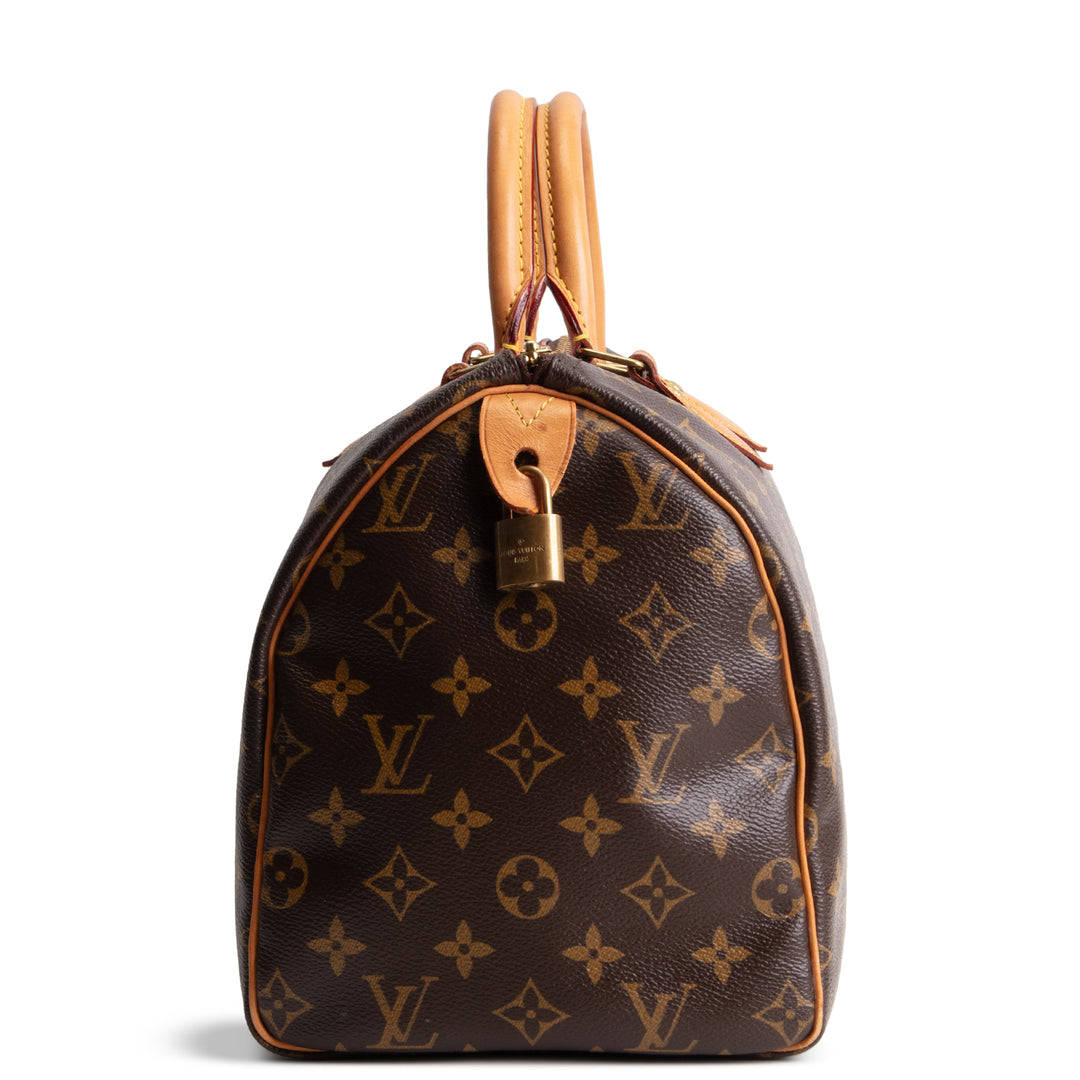 LOUIS VUITTON Monogram Limited Edition V Grenade Speedy 30