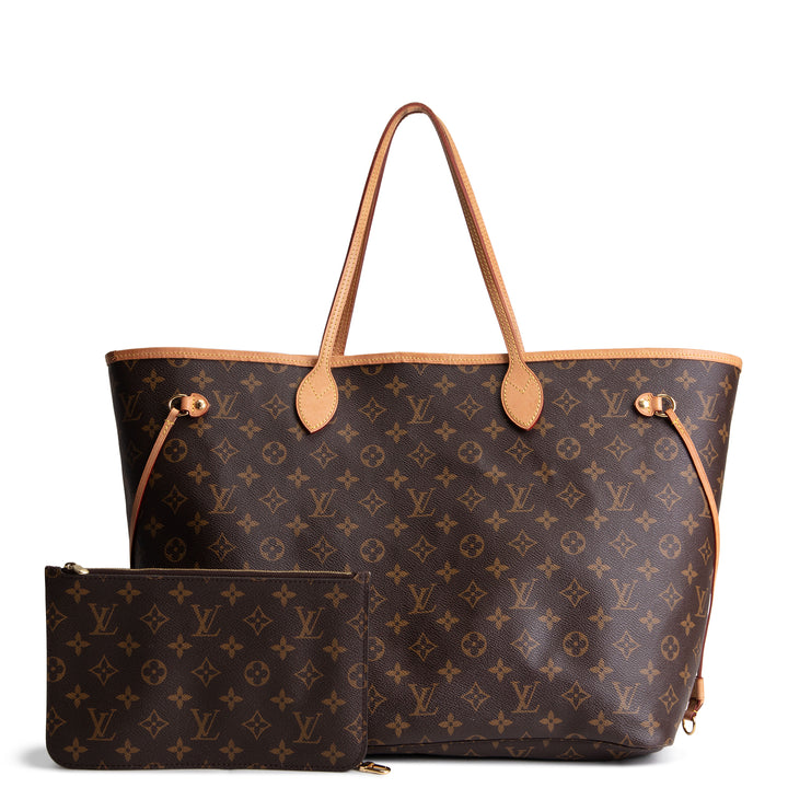 LOUIS VUITTON Neverfull GM Monogram w/ Pouch