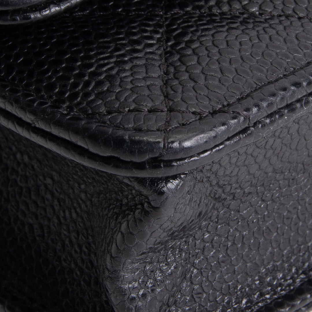 CHANEL Classic Wallet on Chain - Quilted Caviar