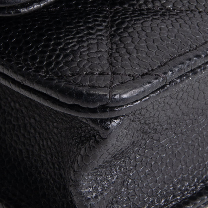 CHANEL Classic Wallet on Chain - Quilted Caviar