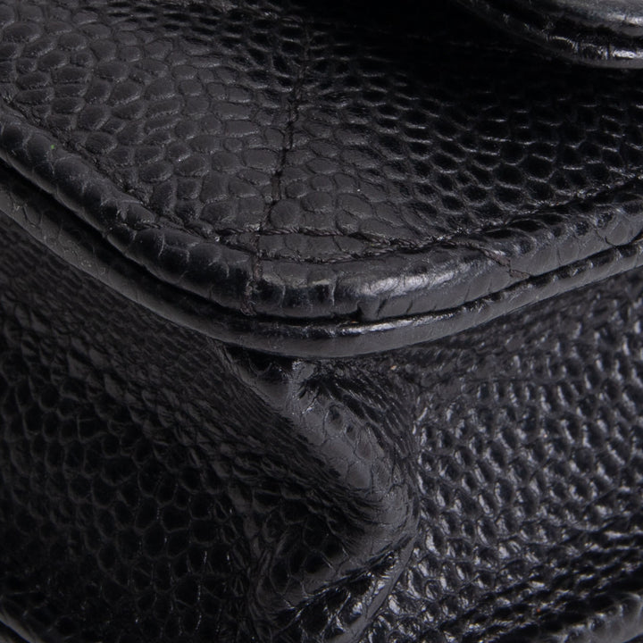 CHANEL Classic Wallet on Chain - Quilted Caviar