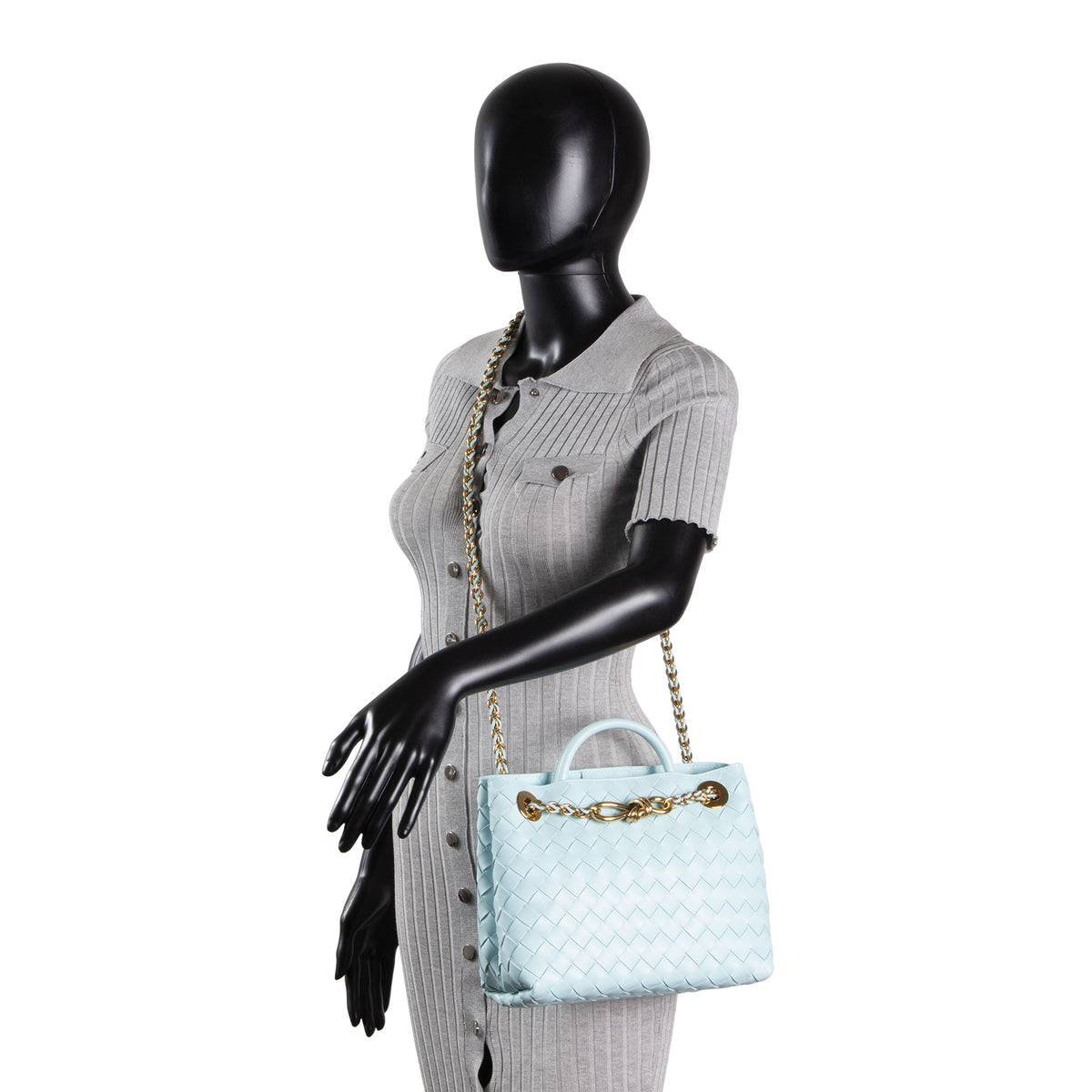 BOTTEGA VENETA Small Andiamo Chain Shoulder Bag
