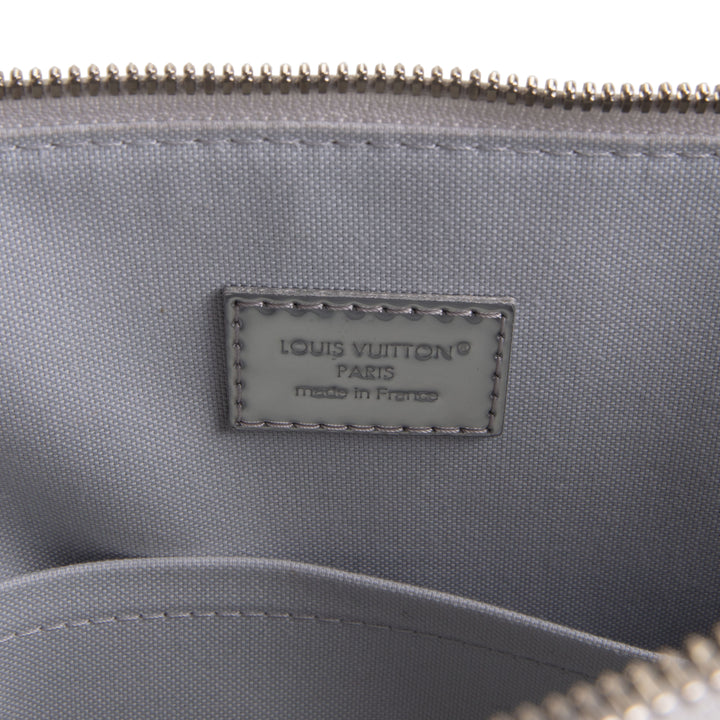 LOUIS VUITTON Monogram Vernis Miroir Alma GM - Silver